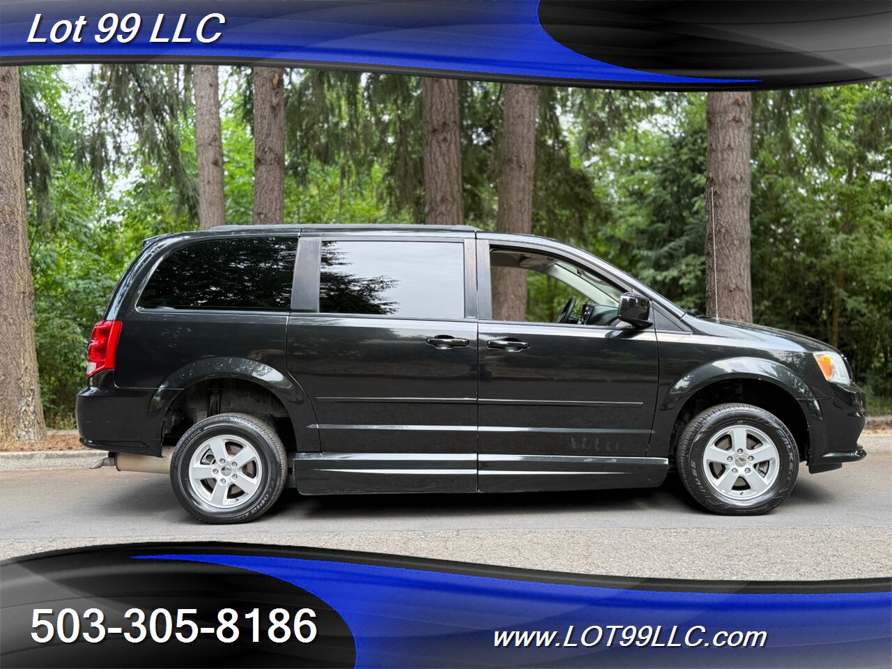 2012 Dodge Grand Caravan 51k Miles Wheelchair Van Side Ramp New Tires - Photo 37 - Milwaukie, OR 97267