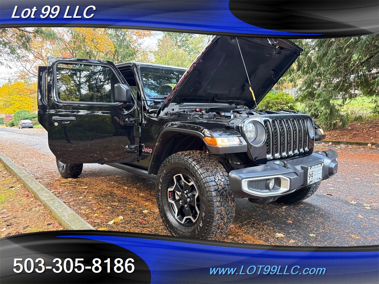 2022 Jeep Gladiator Rubicon *EcoDIESEL* 4x4 24k 1-Owner Leather Navi   - Photo 49 - Milwaukie, OR 97267