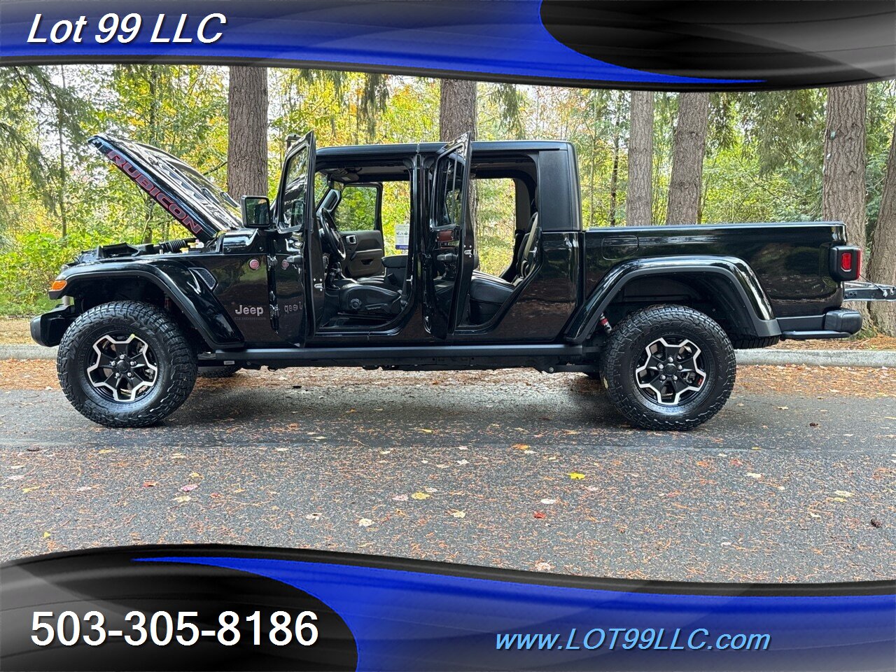 2022 Jeep Gladiator Rubicon *EcoDIESEL* 4x4 24k 1-Owner Leather Navi   - Photo 44 - Milwaukie, OR 97267