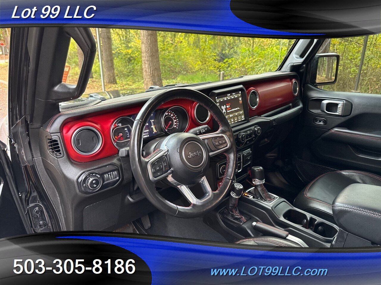 2022 Jeep Gladiator Rubicon *EcoDIESEL* 4x4 24k 1-Owner Leather Navi   - Photo 13 - Milwaukie, OR 97267