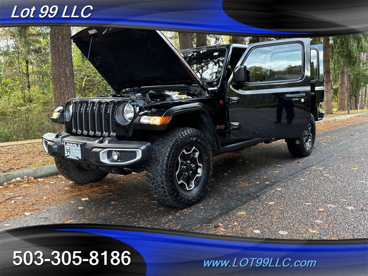 2022 Jeep Gladiator Rubicon *EcoDIESEL* 4x4 24k 1-Owner Leather Navi   - Photo 45 - Milwaukie, OR 97267