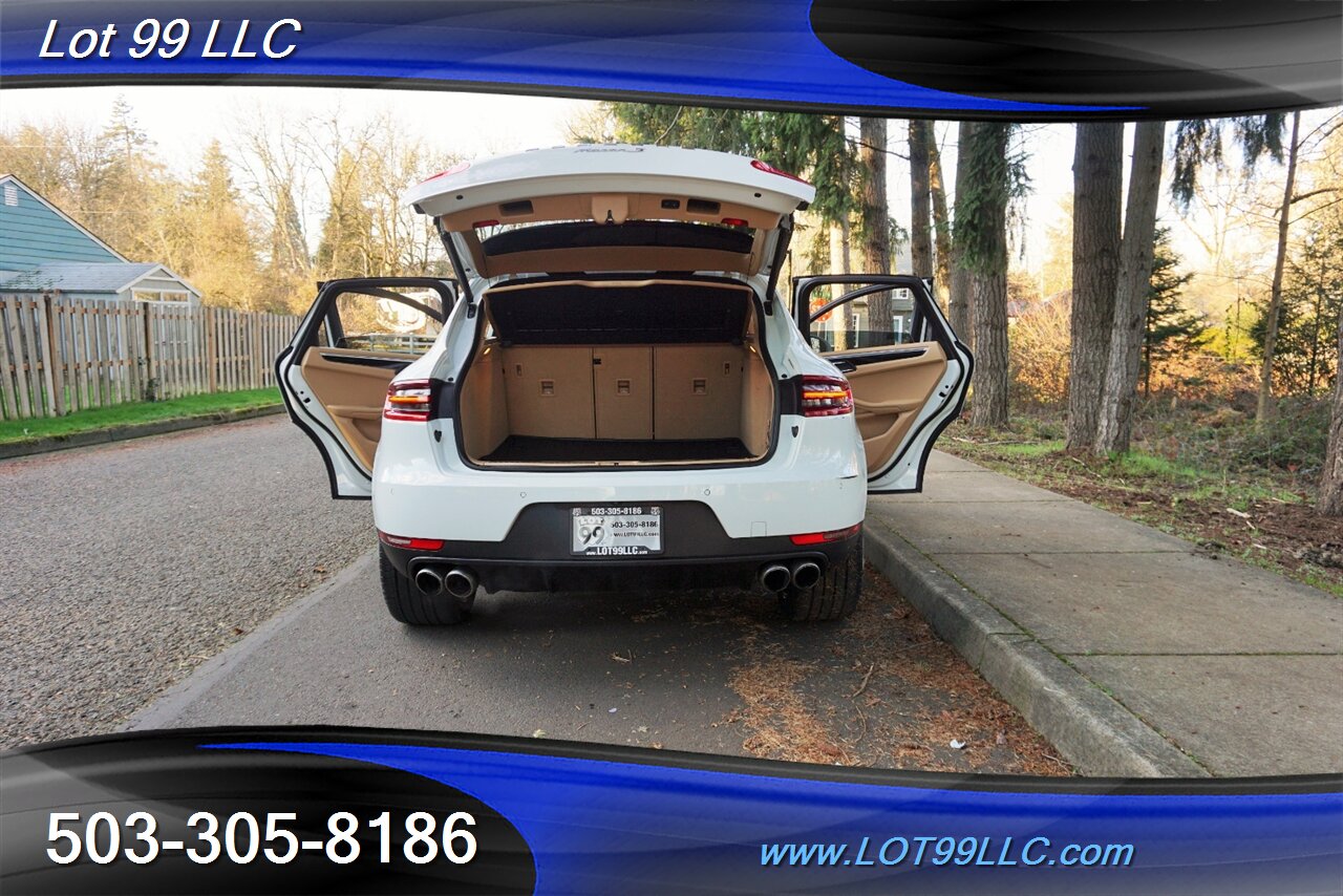 2015 Porsche Macan S 4X4 V6 3.0 Twin Turbo Heated Leather GPS   - Photo 28 - Milwaukie, OR 97267