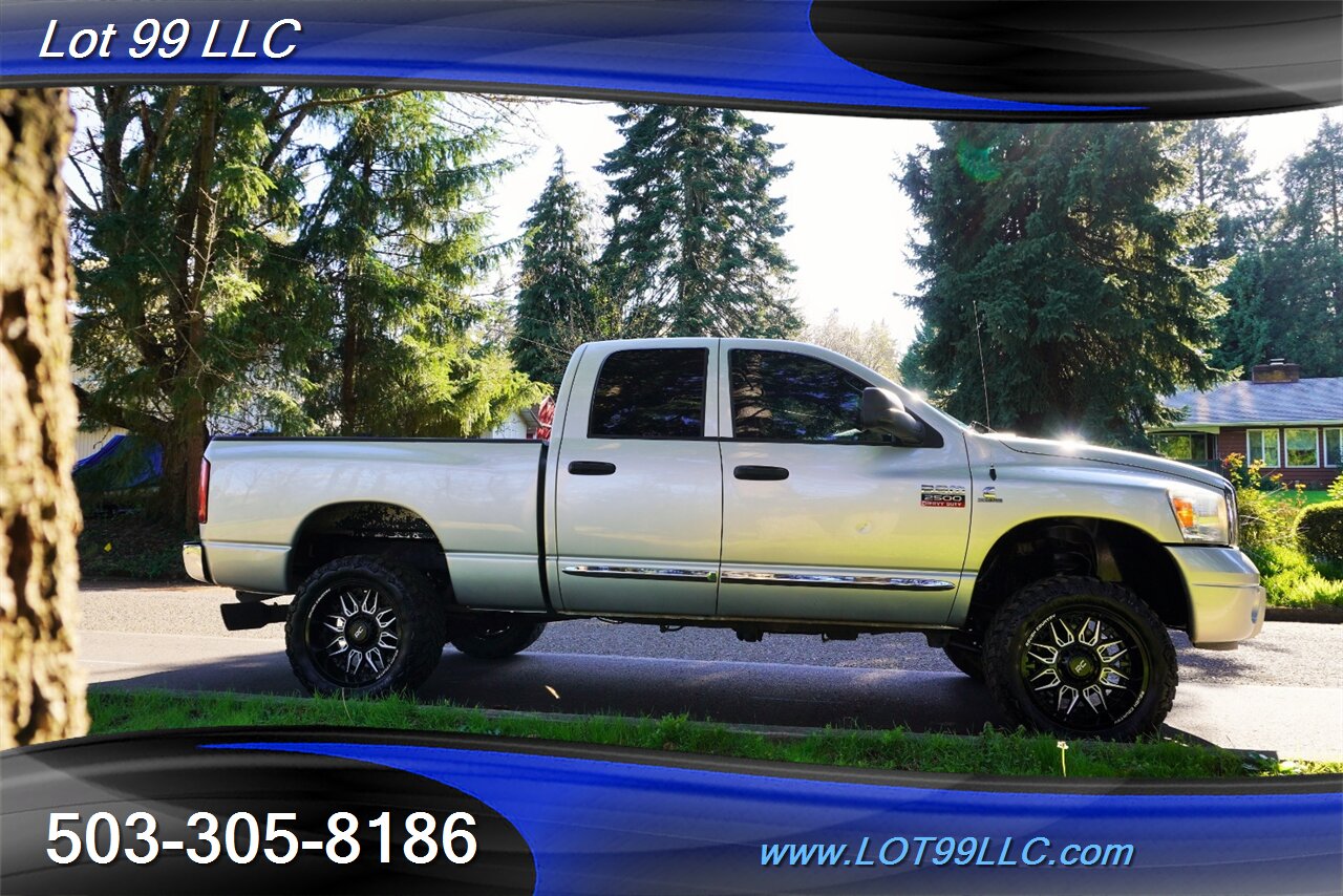 2008 Dodge Ram 2500 Laramie 4X4 6.7L Cummins Diesel heated Leather 20  Wheels 35 OFF TIRES Exhaust Air Intake Short Bed - Photo 8 - Milwaukie, OR 97267