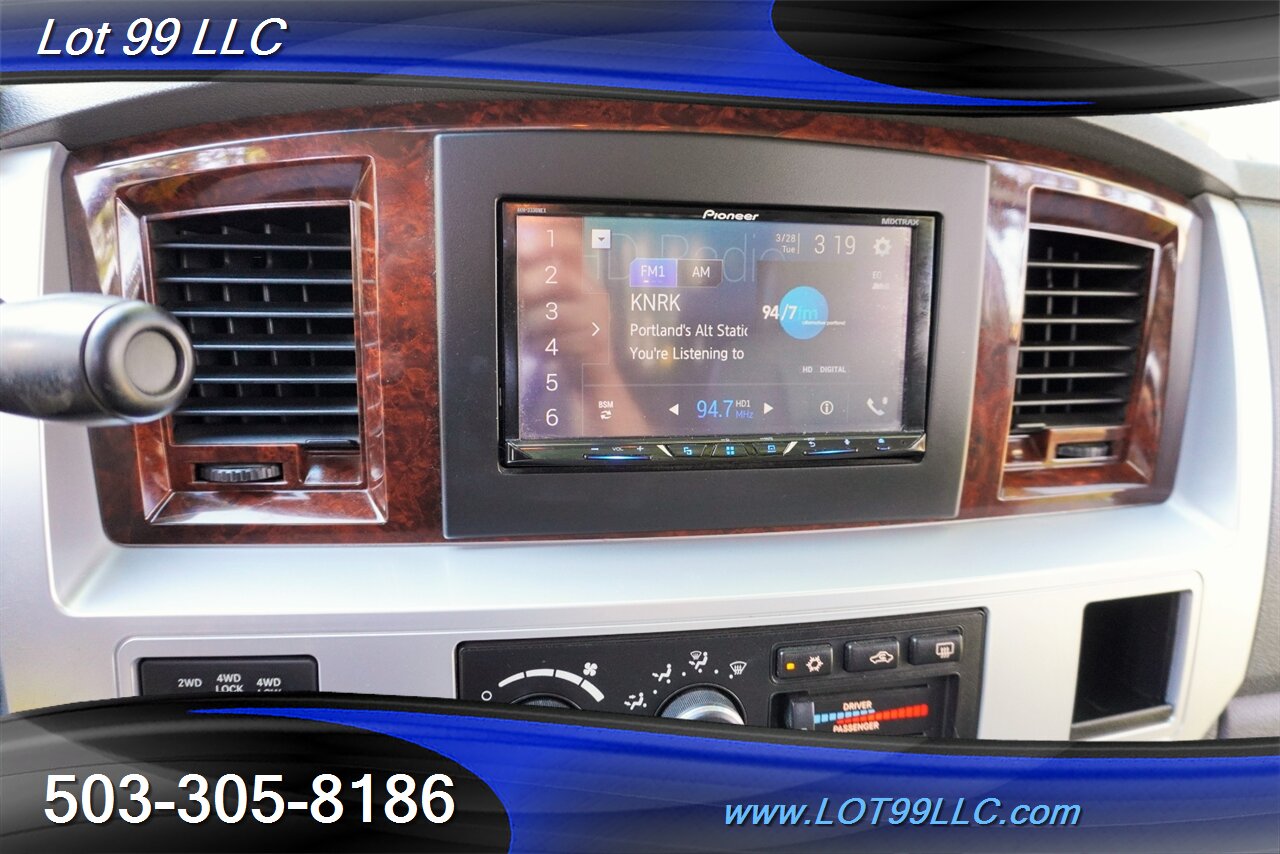 2008 Dodge Ram 2500 Laramie 4X4 6.7L Cummins Diesel heated Leather 20  Wheels 35 OFF TIRES Exhaust Air Intake Short Bed - Photo 26 - Milwaukie, OR 97267