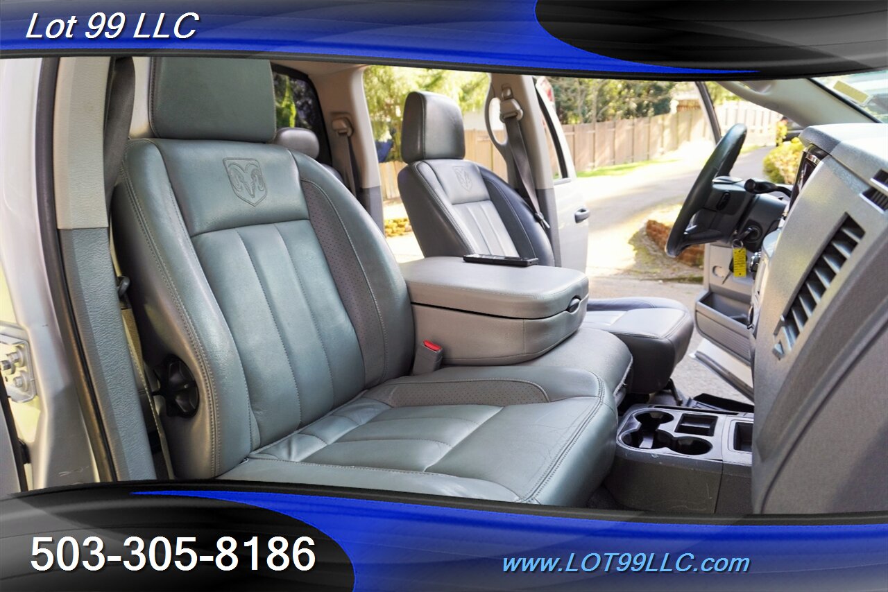 2008 Dodge Ram 2500 Laramie 4X4 6.7L Cummins Diesel heated Leather 20  Wheels 35 OFF TIRES Exhaust Air Intake Short Bed - Photo 21 - Milwaukie, OR 97267