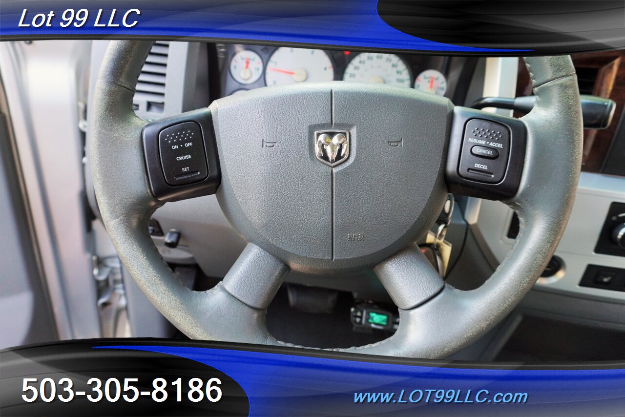 2008 Dodge Ram 2500 Laramie 4X4 6.7L Cummins Diesel heated Leather 20  Wheels 35 OFF TIRES Exhaust Air Intake Short Bed - Photo 29 - Milwaukie, OR 97267