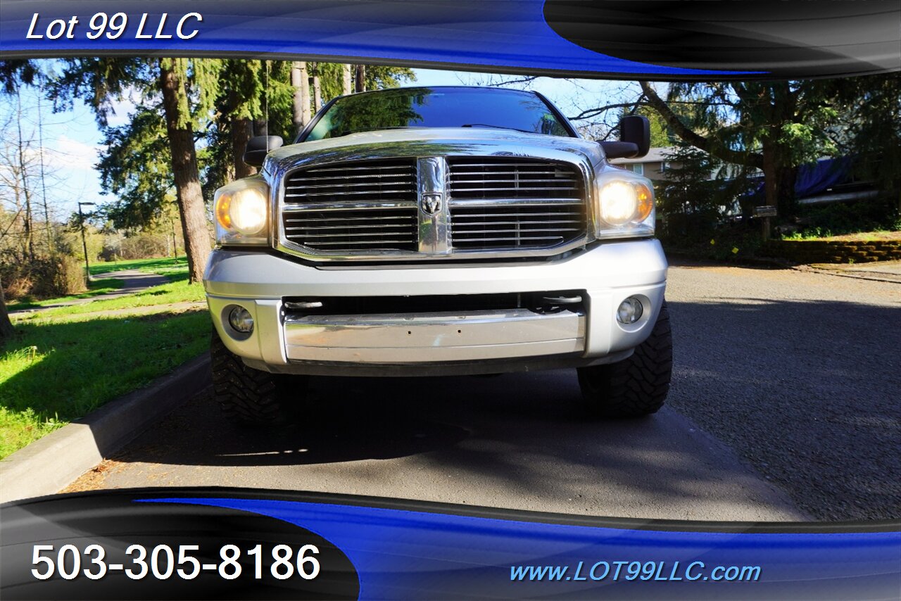 2008 Dodge Ram 2500 Laramie 4X4 6.7L Cummins Diesel heated Leather 20  Wheels 35 OFF TIRES Exhaust Air Intake Short Bed - Photo 6 - Milwaukie, OR 97267