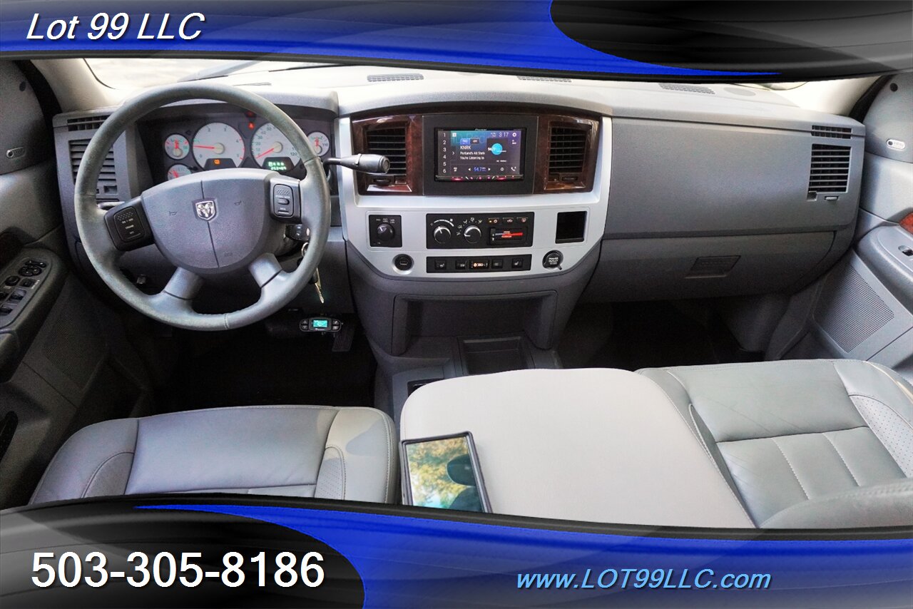 2008 Dodge Ram 2500 Laramie 4X4 6.7L Cummins Diesel heated Leather 20  Wheels 35 OFF TIRES Exhaust Air Intake Short Bed - Photo 2 - Milwaukie, OR 97267