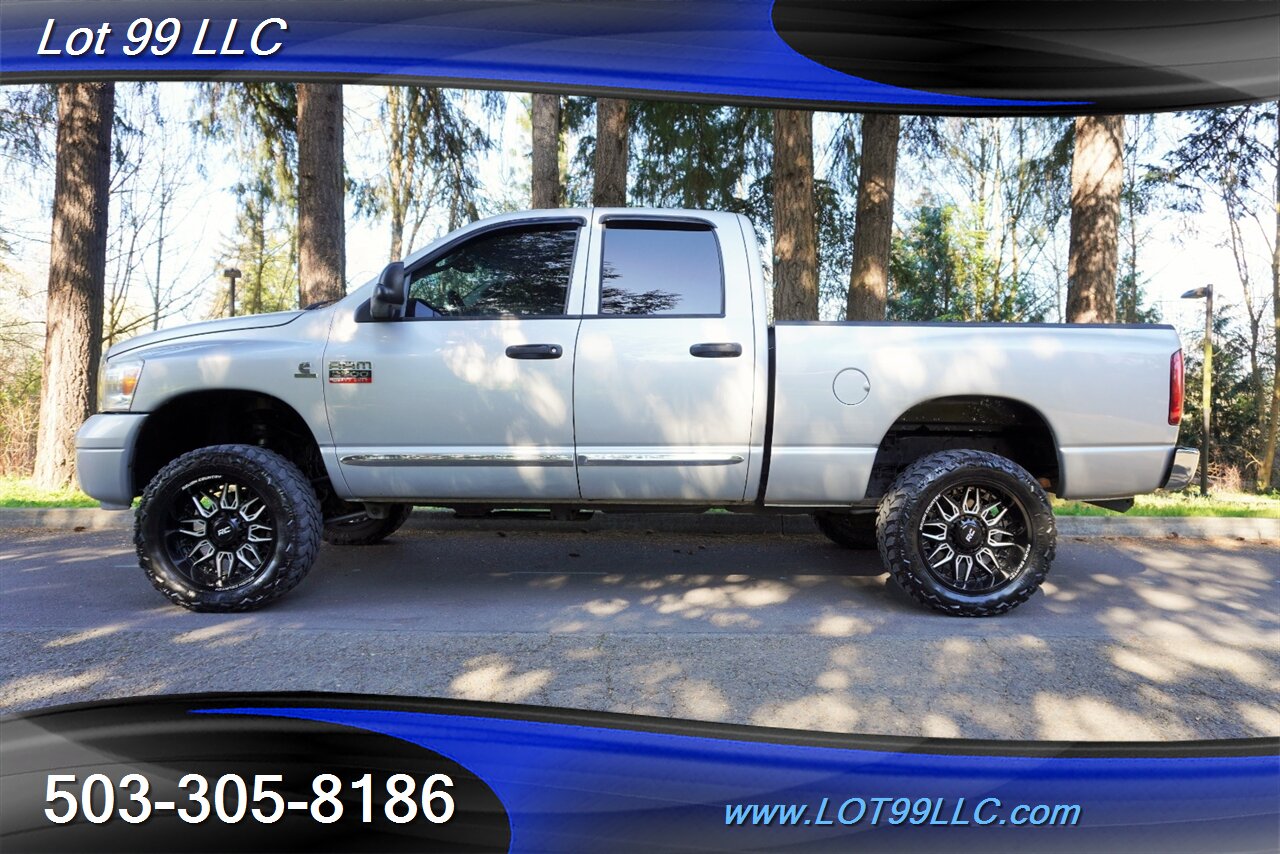 2008 Dodge Ram 2500 Laramie 4X4 6.7L Cummins Diesel heated Leather 20  Wheels 35 OFF TIRES Exhaust Air Intake Short Bed - Photo 1 - Milwaukie, OR 97267