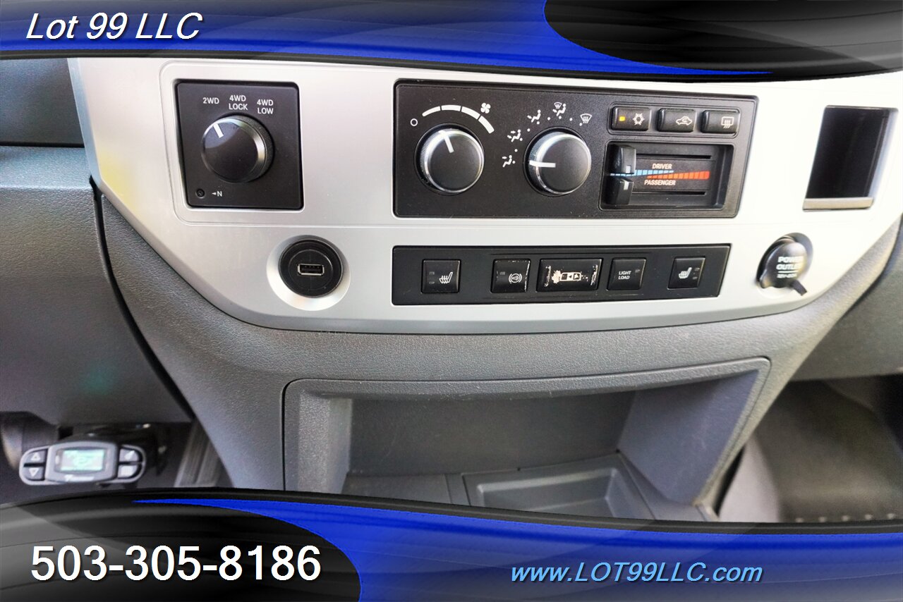 2008 Dodge Ram 2500 Laramie 4X4 6.7L Cummins Diesel heated Leather 20  Wheels 35 OFF TIRES Exhaust Air Intake Short Bed - Photo 27 - Milwaukie, OR 97267