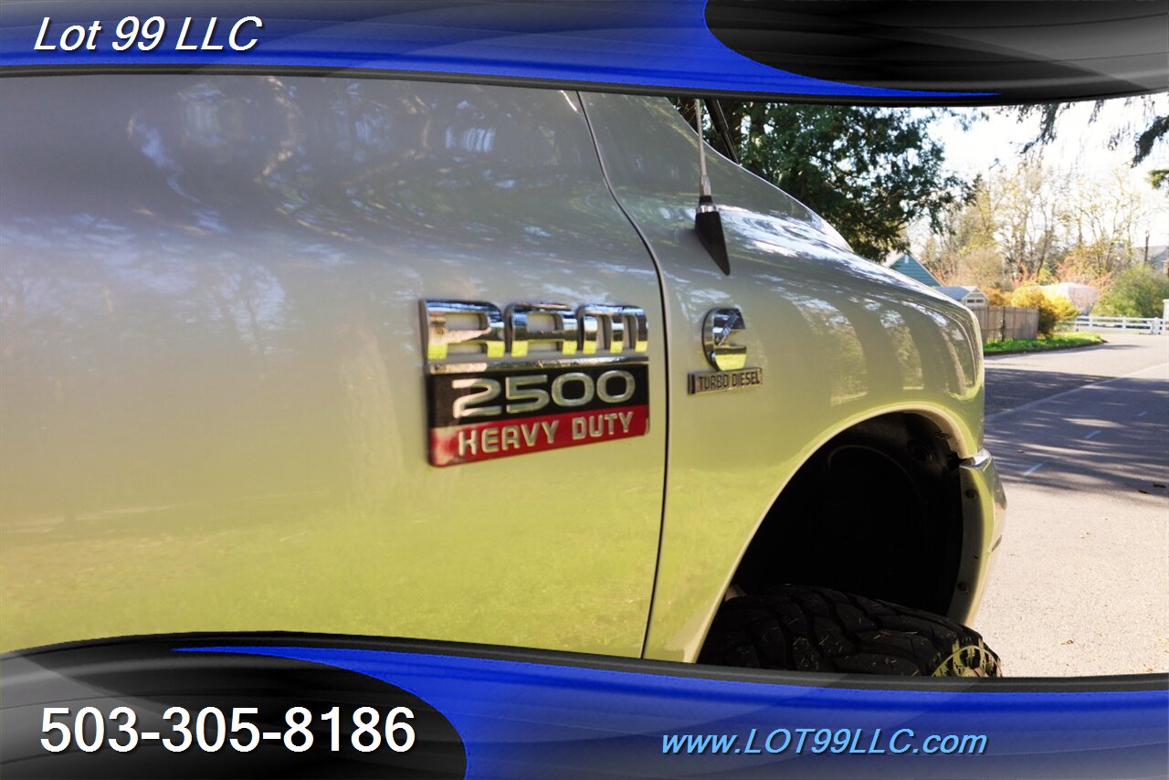 2008 Dodge Ram 2500 Laramie 4X4 6.7L Cummins Diesel heated Leather 20  Wheels 35 OFF TIRES Exhaust Air Intake Short Bed - Photo 42 - Milwaukie, OR 97267
