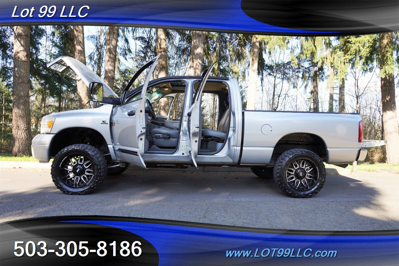 2008 Dodge Ram 2500 Laramie 4X4 6.7L Cummins Diesel heated Leather 20  Wheels 35 OFF TIRES Exhaust Air Intake Short Bed - Photo 32 - Milwaukie, OR 97267