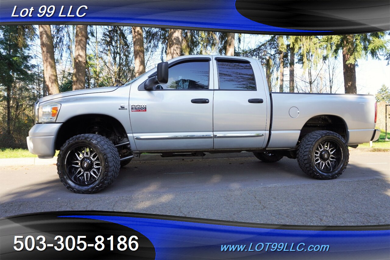 2008 Dodge Ram 2500 Laramie 4X4 6.7L Cummins Diesel heated Leather 20  Wheels 35 OFF TIRES Exhaust Air Intake Short Bed - Photo 5 - Milwaukie, OR 97267