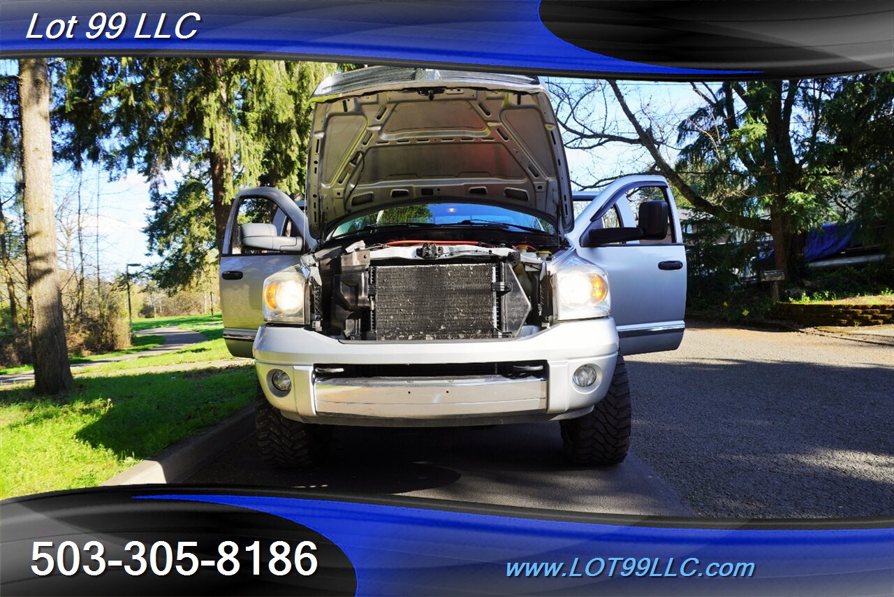 2008 Dodge Ram 2500 Laramie 4X4 6.7L Cummins Diesel heated Leather 20  Wheels 35 OFF TIRES Exhaust Air Intake Short Bed - Photo 33 - Milwaukie, OR 97267