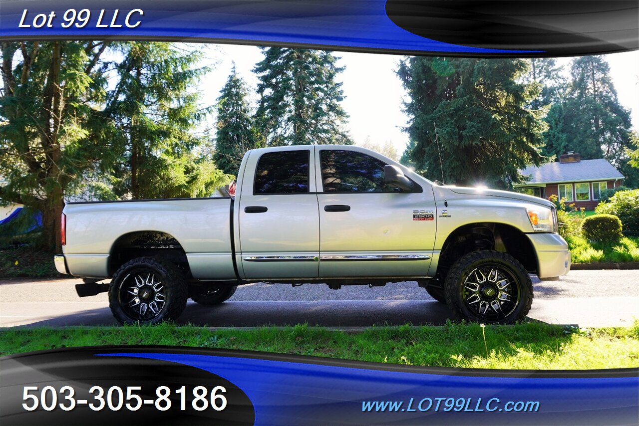 2008 Dodge Ram 2500 Laramie 4X4 6.7L Cummins Diesel heated Leather 20  Wheels 35 OFF TIRES Exhaust Air Intake Short Bed - Photo 9 - Milwaukie, OR 97267