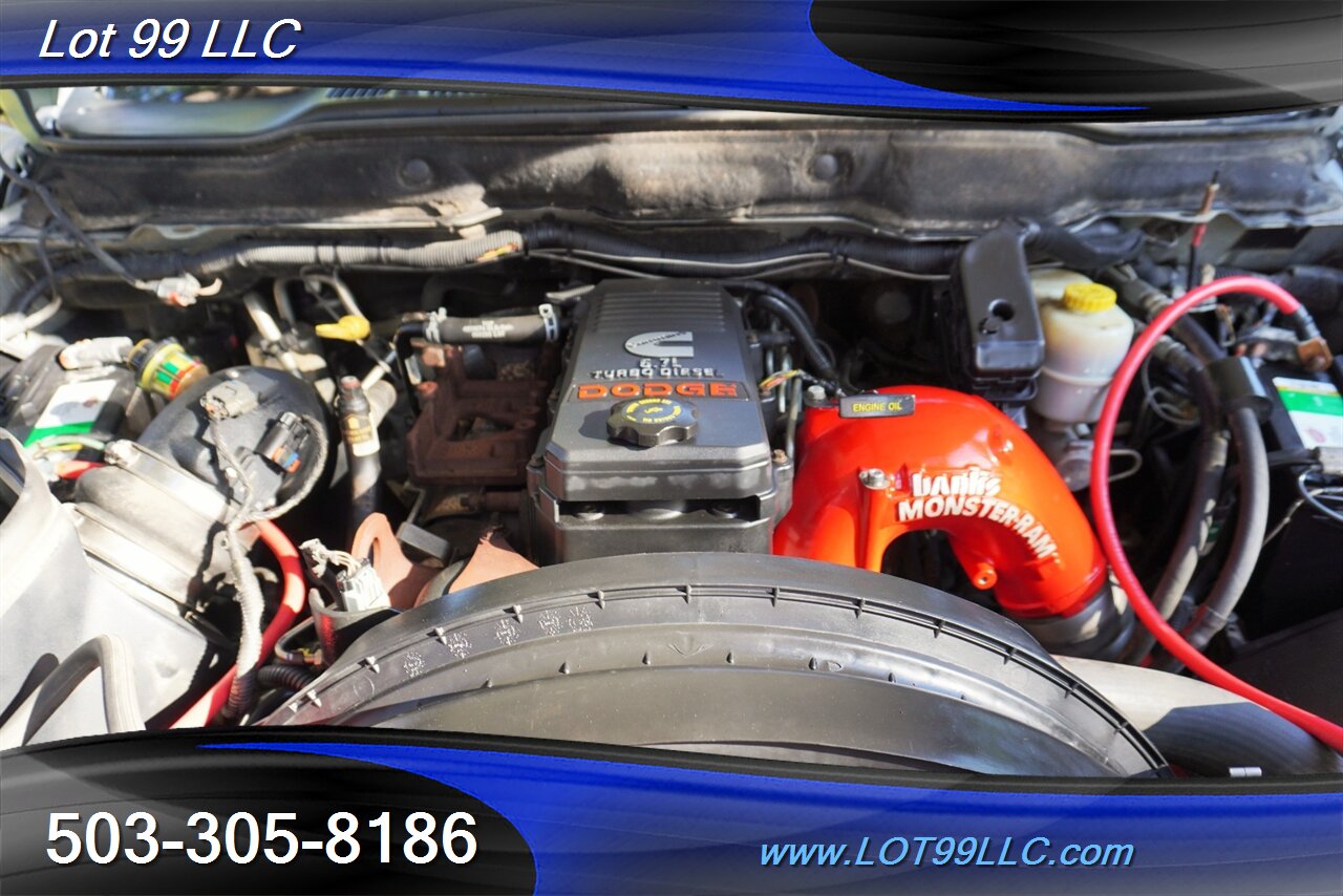 2008 Dodge Ram 2500 Laramie 4X4 6.7L Cummins Diesel heated Leather 20  Wheels 35 OFF TIRES Exhaust Air Intake Short Bed - Photo 23 - Milwaukie, OR 97267