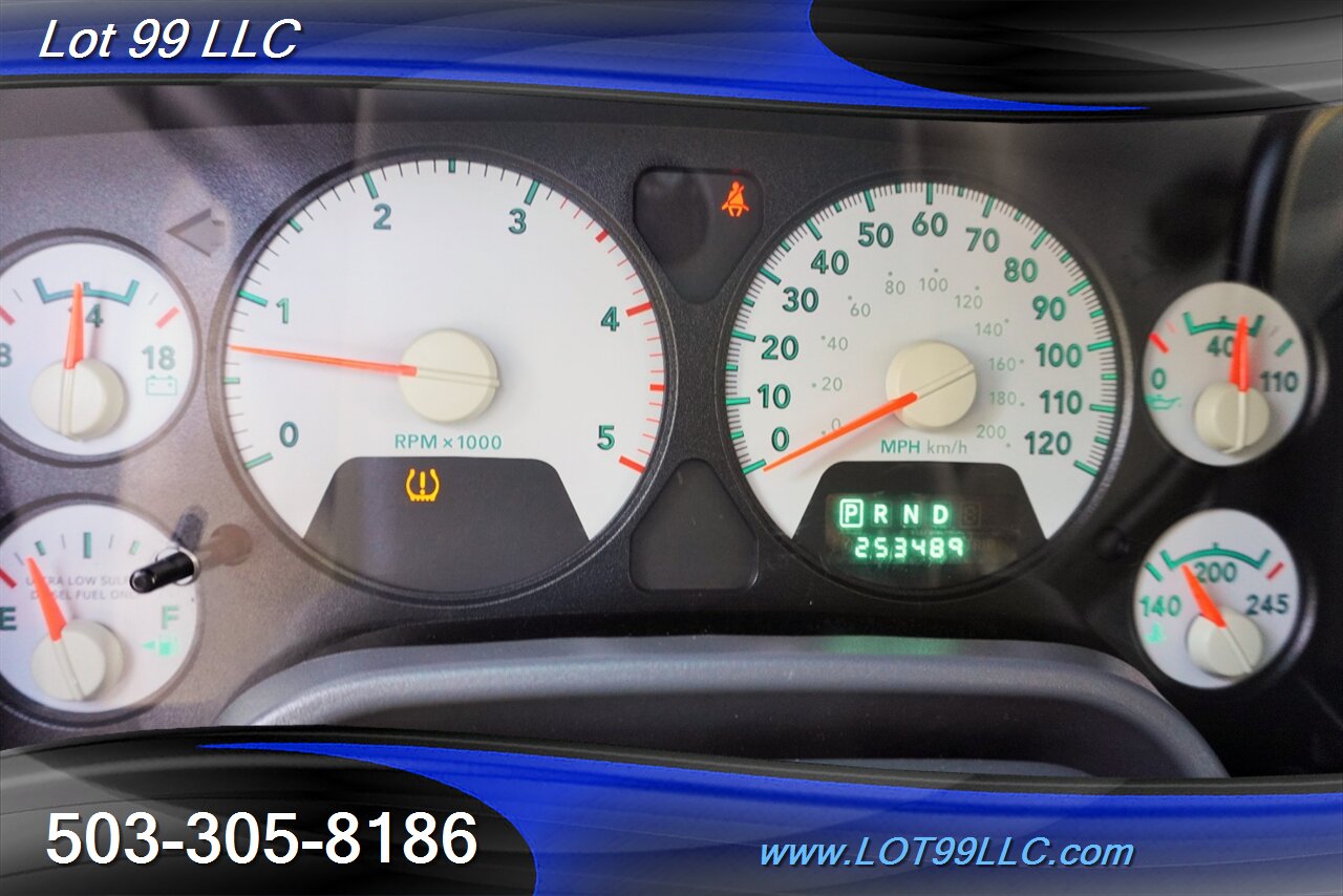 2008 Dodge Ram 2500 Laramie 4X4 6.7L Cummins Diesel heated Leather 20  Wheels 35 OFF TIRES Exhaust Air Intake Short Bed - Photo 25 - Milwaukie, OR 97267