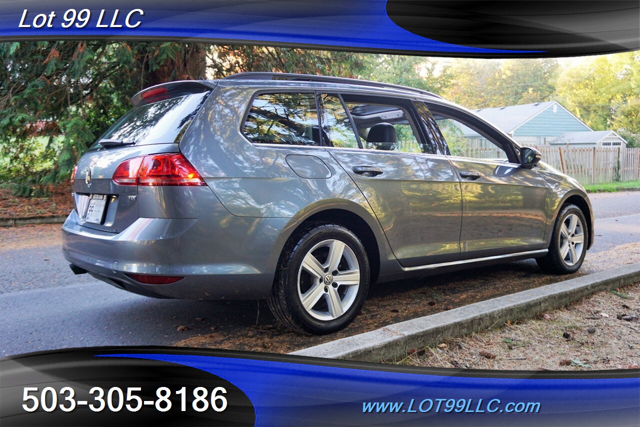2015 Volkswagen Golf TDI SE Wagon Heated Leather Pano Roof Newer Tires   - Photo 9 - Milwaukie, OR 97267
