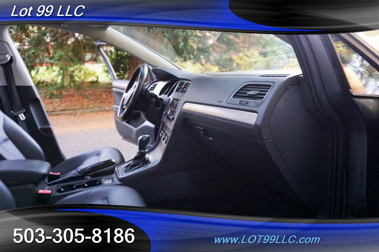 2015 Volkswagen Golf TDI SE Wagon Heated Leather Pano Roof Newer Tires   - Photo 16 - Milwaukie, OR 97267