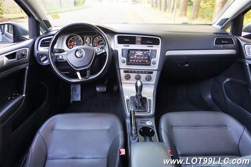 2015 Volkswagen Golf TDI SE Wagon Heated Leather Pano Roof Newer Tires  