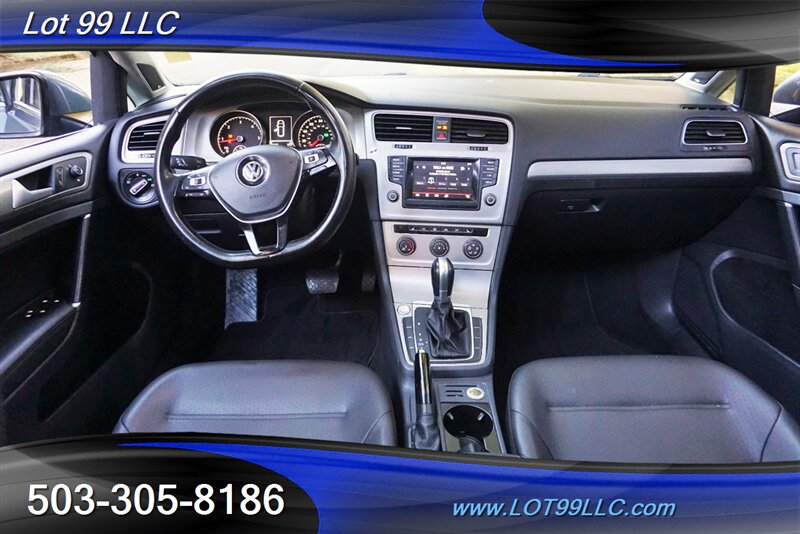 2015 Volkswagen Golf TDI SE Wagon Heated Leather Pano Roof Newer Tires  