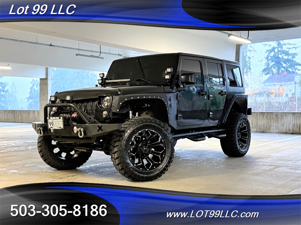 2016 Jeep Wrangler Unlimited Sport S 106k Lifted Hard Top Winch  New 35 " Tires Big Screen Navigation Backup Cam - Photo 2 - Milwaukie, OR 97267