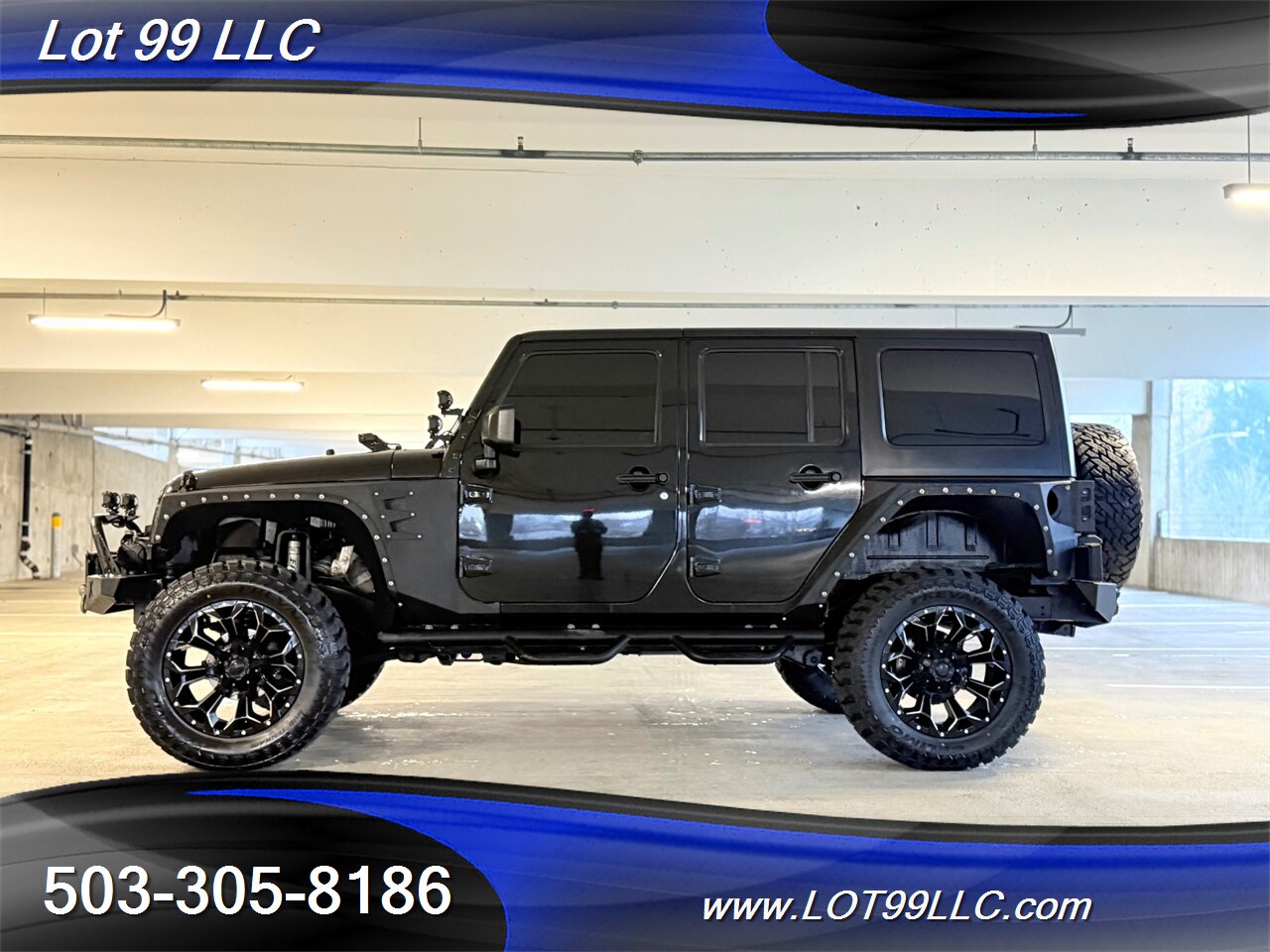 2016 Jeep Wrangler Unlimited Sport S 106k Lifted Hard Top Winch  New 35 " Tires Big Screen Navigation Backup Cam - Photo 1 - Milwaukie, OR 97267
