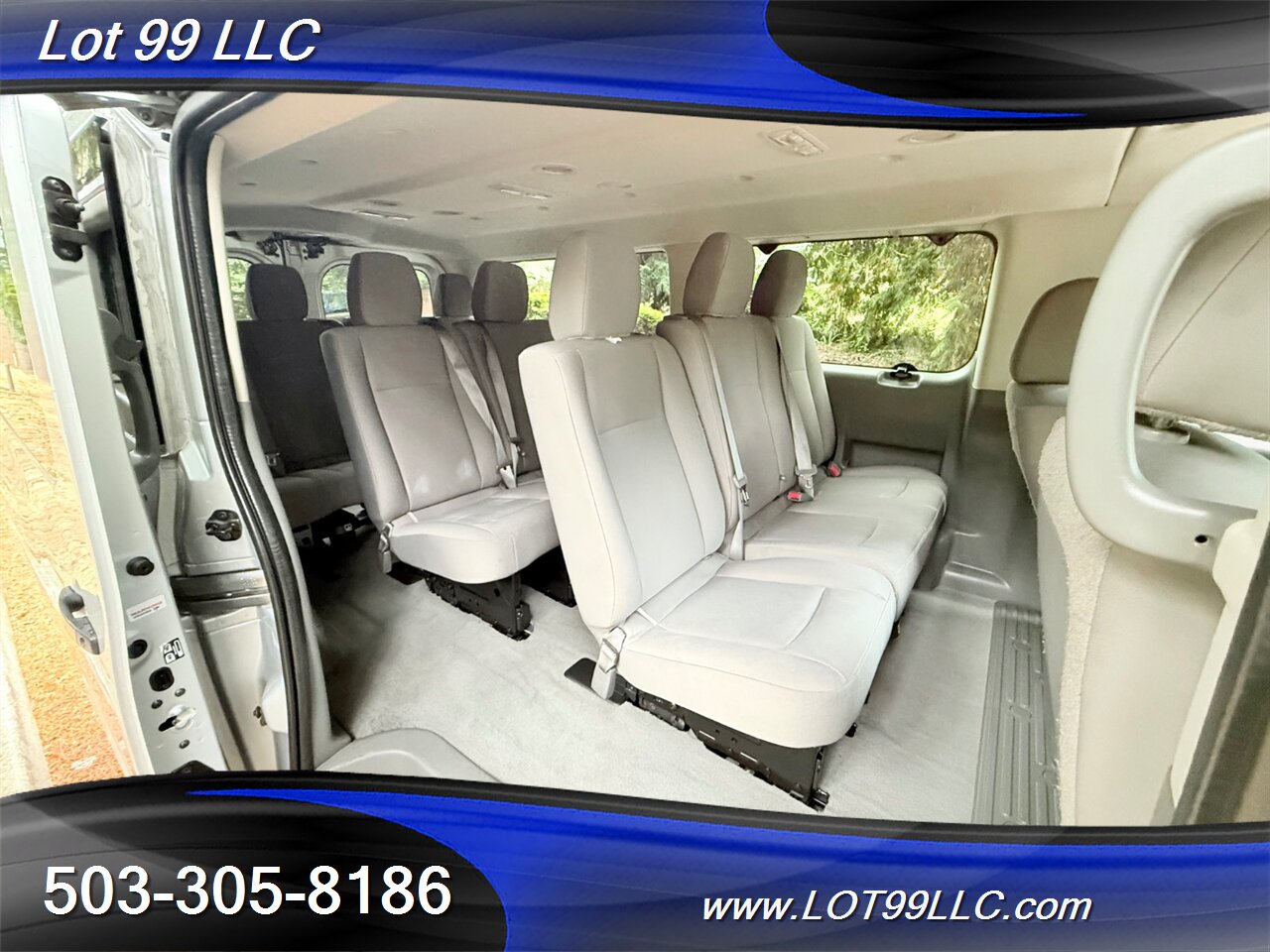 2021 Nissan NV 3500 HD SV 49k Miles 12 Passenger Van  NEW TIRES 1-Owner Navi Camera Parking Sensors Tinted - Photo 17 - Milwaukie, OR 97267