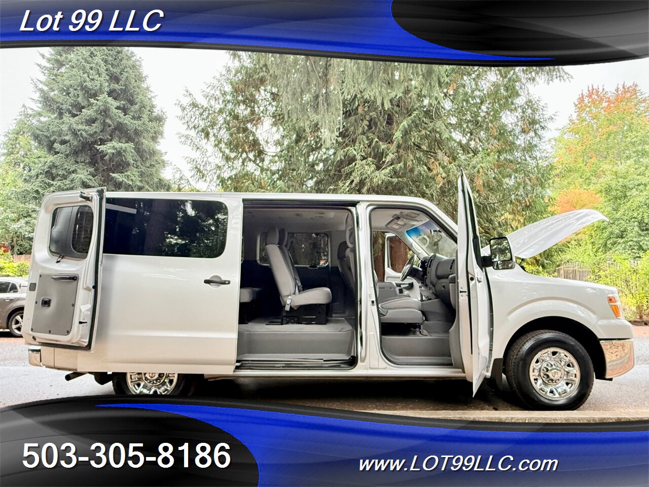 2021 Nissan NV 3500 HD SV 49k Miles 12 Passenger Van  NEW TIRES 1-Owner Navi Camera Parking Sensors Tinted - Photo 20 - Milwaukie, OR 97267