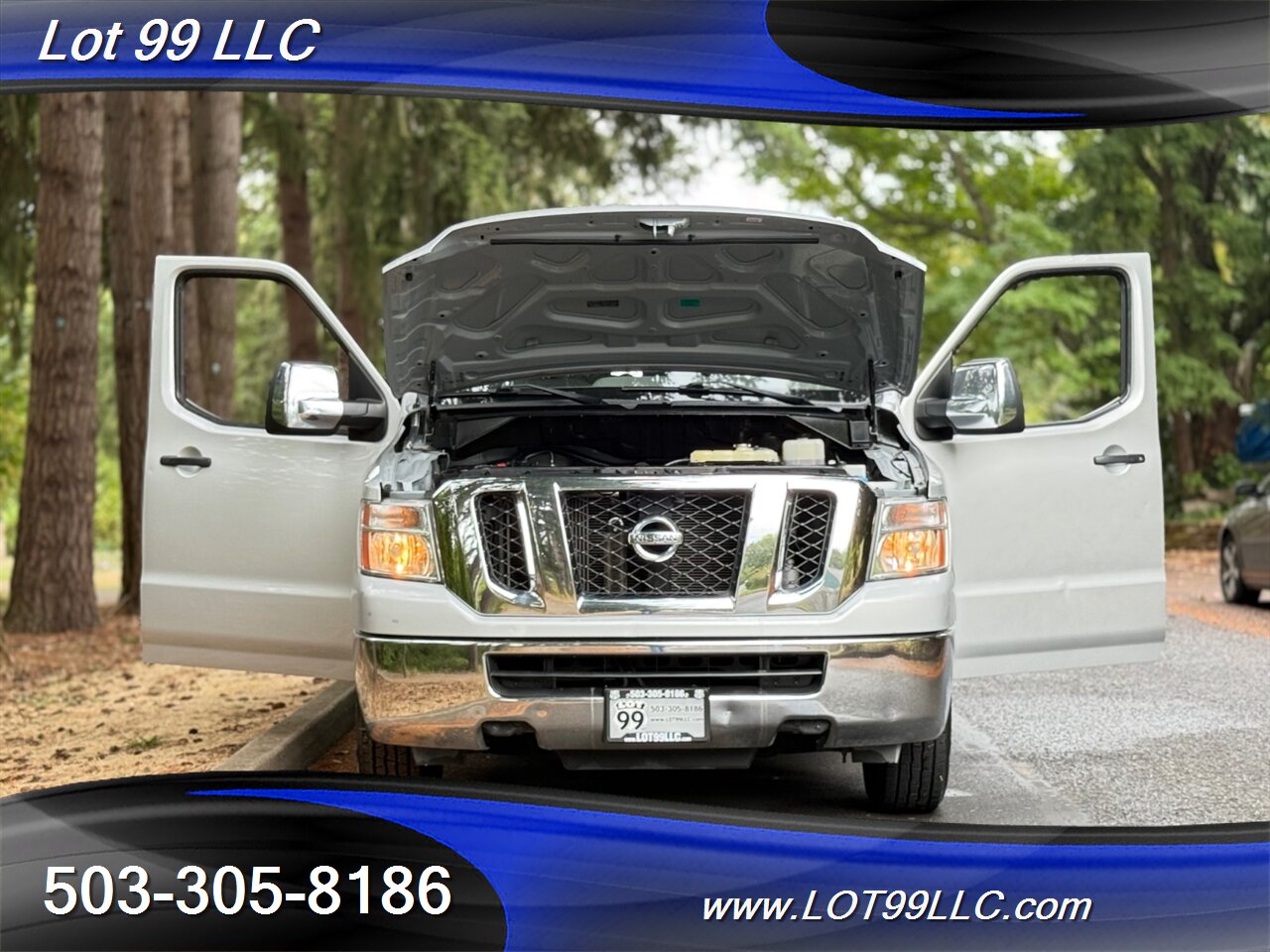 2021 Nissan NV 3500 HD SV 49k Miles 12 Passenger Van  NEW TIRES 1-Owner Navi Camera Parking Sensors Tinted - Photo 41 - Milwaukie, OR 97267
