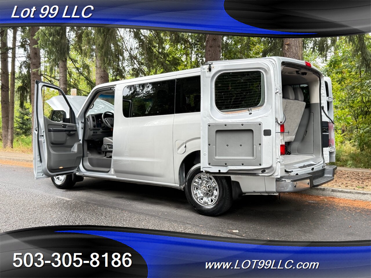 2021 Nissan NV 3500 HD SV 49k Miles 12 Passenger Van  NEW TIRES 1-Owner Navi Camera Parking Sensors Tinted - Photo 52 - Milwaukie, OR 97267