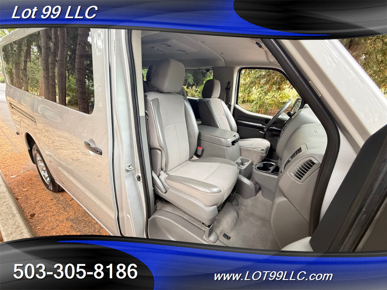 2021 Nissan NV 3500 HD SV 49k Miles 12 Passenger Van  NEW TIRES 1-Owner Navi Camera Parking Sensors Tinted - Photo 16 - Milwaukie, OR 97267