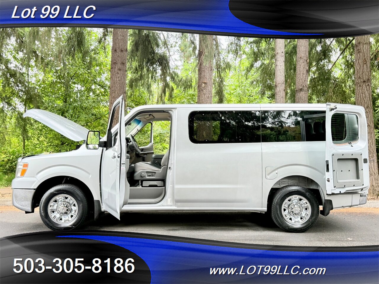 2021 Nissan NV 3500 HD SV 49k Miles 12 Passenger Van  NEW TIRES 1-Owner Navi Camera Parking Sensors Tinted - Photo 43 - Milwaukie, OR 97267