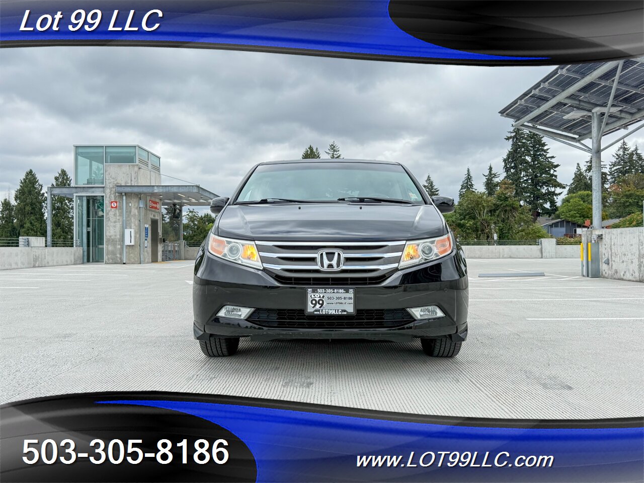 2011 Honda Odyssey Touring WHEELCHAIR VAN 101k Kneeling Power Ramp  B&D TURN TRANSFER SEAT Leather NEW TIRES DVD Moon Roof - Photo 11 - Milwaukie, OR 97267