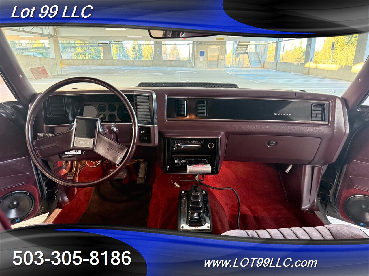 1986 Chevrolet Monte Carlo 17k Miles 383 V8 FAST EFI Hot Rod GBody  Headers Rally's Digital Dash Lockup Converter - Photo 37 - Milwaukie, OR 97267