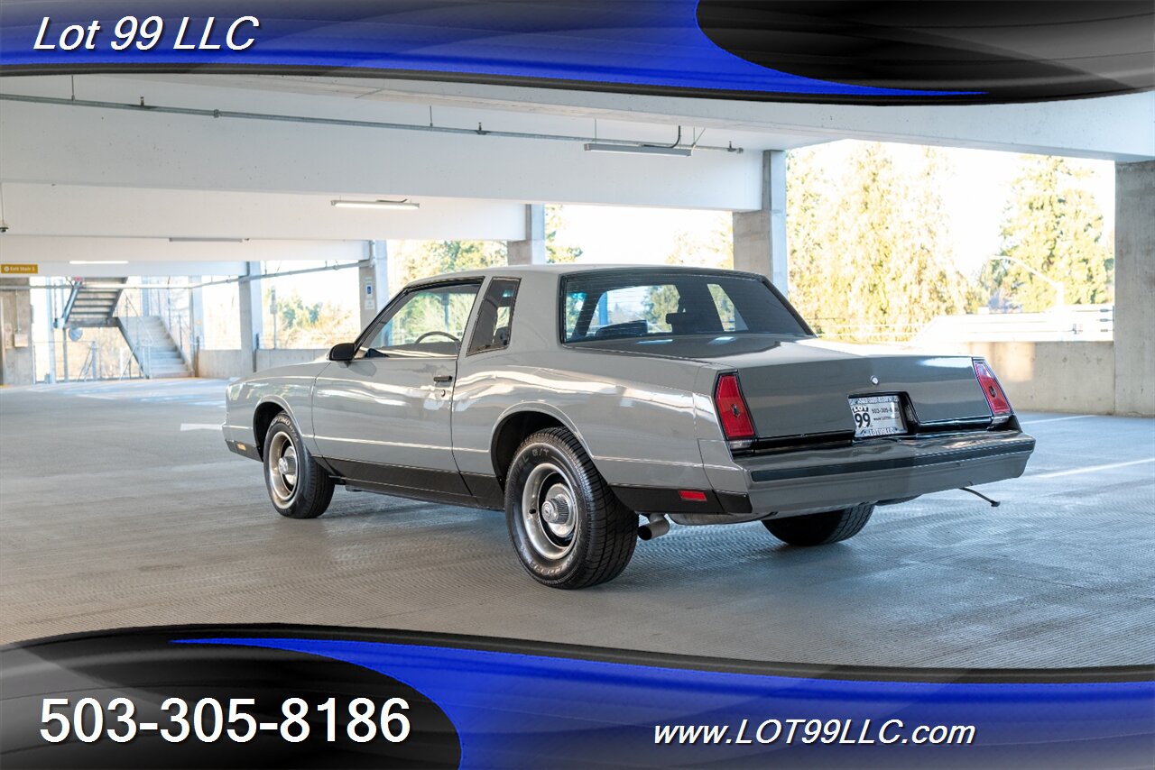 1986 Chevrolet Monte Carlo 17k Miles 383 V8 FAST EFI Hot Rod GBody  Headers Rally's Digital Dash Lockup Converter - Photo 15 - Milwaukie, OR 97267