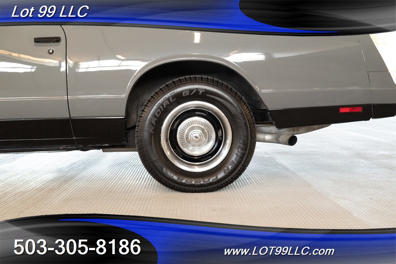 1986 Chevrolet Monte Carlo 17k Miles 383 V8 FAST EFI Hot Rod GBody  Headers Rally's Digital Dash Lockup Converter - Photo 24 - Milwaukie, OR 97267