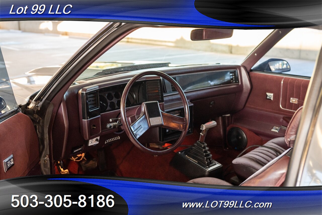 1986 Chevrolet Monte Carlo 17k Miles 383 V8 FAST EFI Hot Rod GBody  Headers Rally's Digital Dash Lockup Converter - Photo 16 - Milwaukie, OR 97267