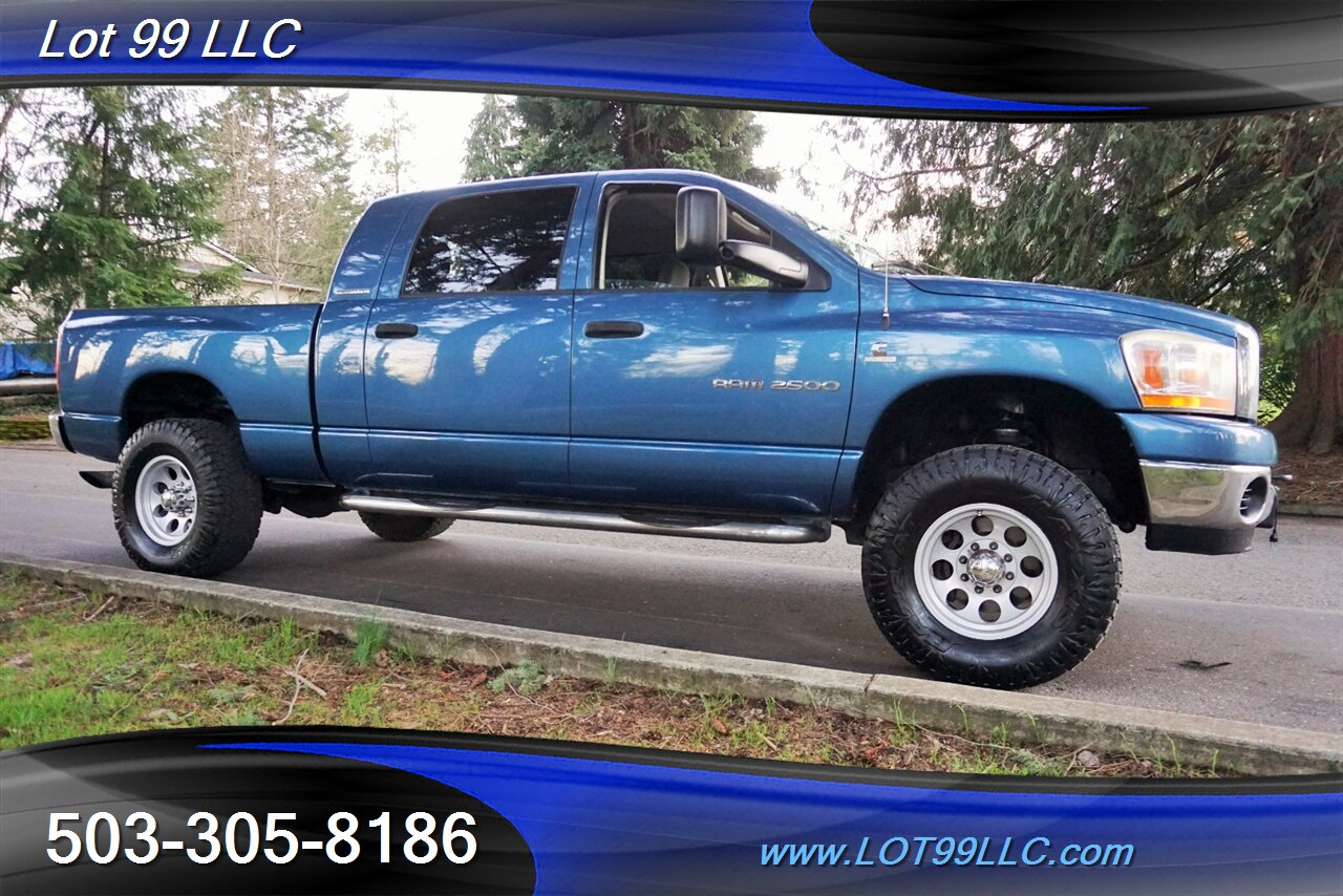 2006 Dodge Ram 2500 4X4 Mega Cab 5.9L Cummins Diesel SHORT BED LIFTED   - Photo 7 - Milwaukie, OR 97267