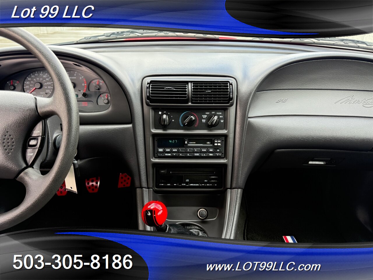 2000 Ford Mustang **Only 32k Miles** 5 Speed Manual ** Signed by Gale Halderman Designer of the 1st Mustang Ever!! ** - Photo 13 - Milwaukie, OR 97267