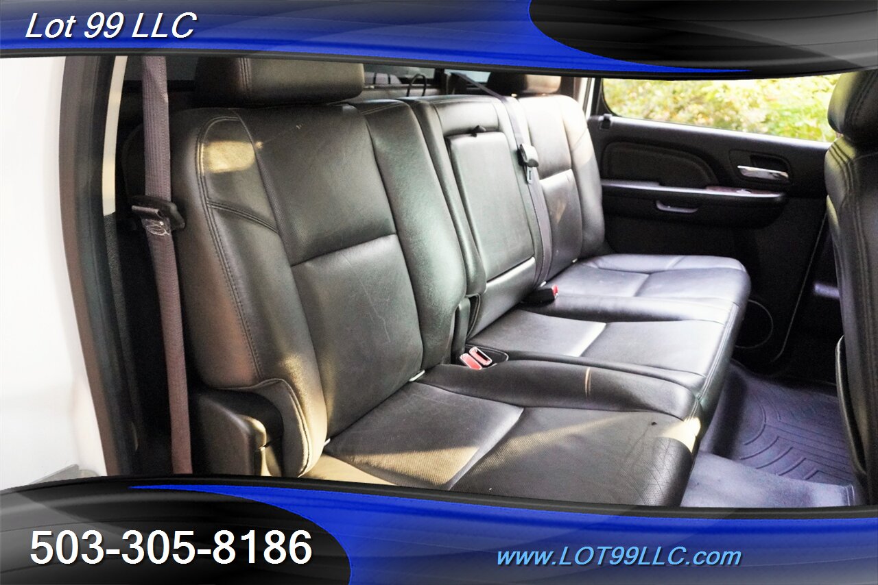 2014 GMC Sierra 3500 Denali 4X4 6.6L Duramax Diesel SERVICE BED  Heated AC Leather Seats MooN Roof GPS Lifted Chrome Wheels NEW TIRES - Photo 17 - Milwaukie, OR 97267
