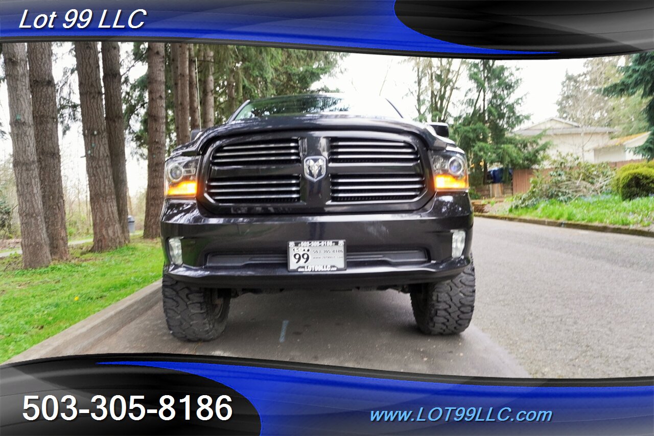 2017 RAM 1500 Night 4X4 V8 HEMI Heated Leather Seats LIFTED 20S  Newer OFF Road Tires Short Bed - Photo 6 - Milwaukie, OR 97267