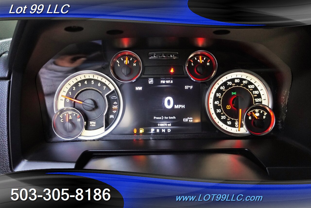 2017 RAM 1500 Night 4X4 V8 HEMI Heated Leather Seats LIFTED 20S  Newer OFF Road Tires Short Bed - Photo 20 - Milwaukie, OR 97267