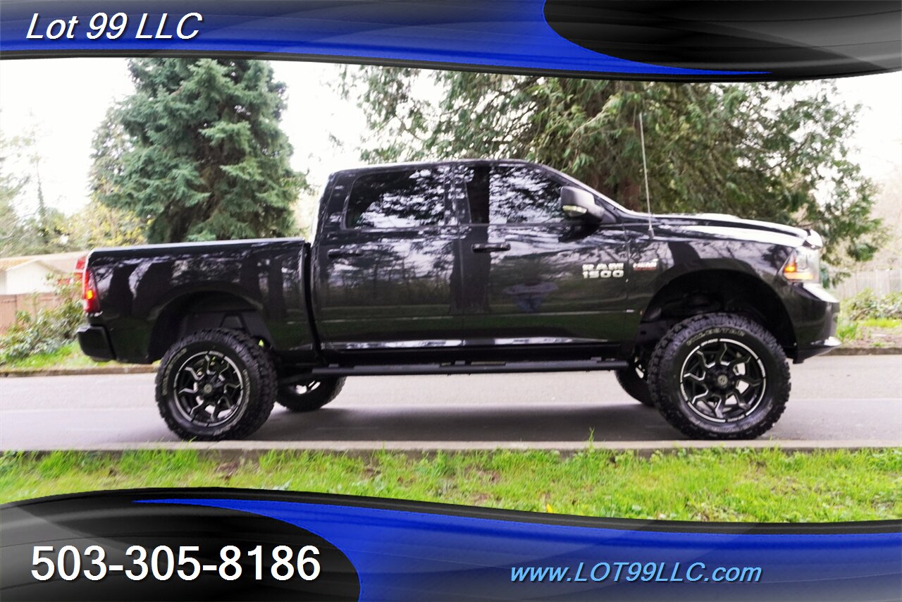 2017 RAM 1500 Night 4X4 V8 HEMI Heated Leather Seats LIFTED 20S  Newer OFF Road Tires Short Bed - Photo 8 - Milwaukie, OR 97267