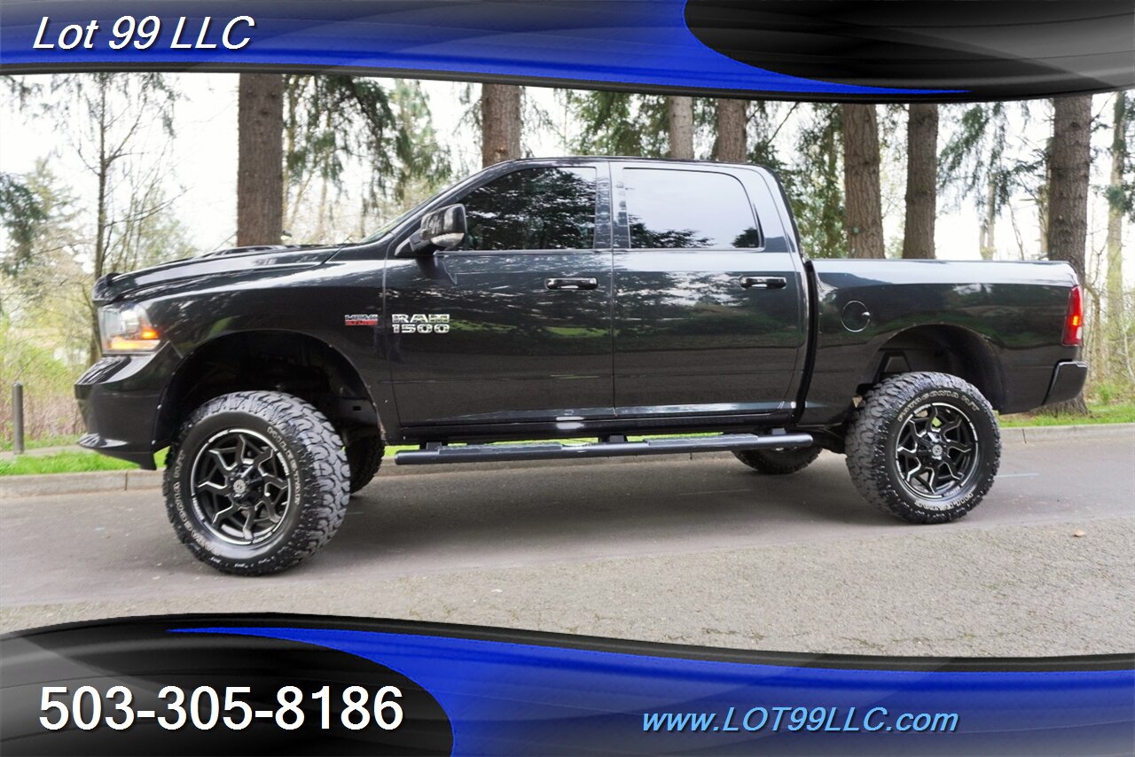 2017 RAM 1500 Night 4X4 V8 HEMI Heated Leather Seats LIFTED 20S  Newer OFF Road Tires Short Bed - Photo 5 - Milwaukie, OR 97267