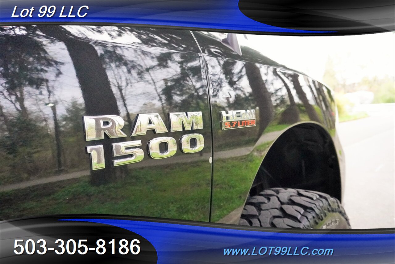 2017 RAM 1500 Night 4X4 V8 HEMI Heated Leather Seats LIFTED 20S  Newer OFF Road Tires Short Bed - Photo 31 - Milwaukie, OR 97267