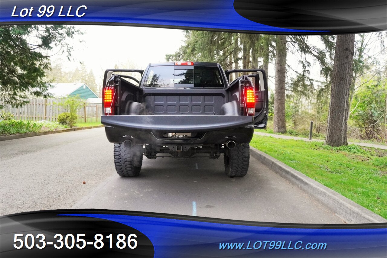 2017 RAM 1500 Night 4X4 V8 HEMI Heated Leather Seats LIFTED 20S  Newer OFF Road Tires Short Bed - Photo 29 - Milwaukie, OR 97267