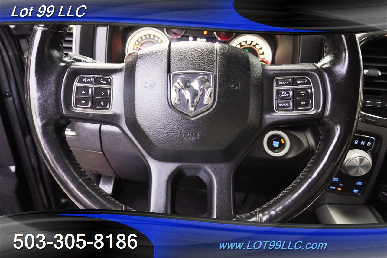 2017 RAM 1500 Night 4X4 V8 HEMI Heated Leather Seats LIFTED 20S  Newer OFF Road Tires Short Bed - Photo 23 - Milwaukie, OR 97267