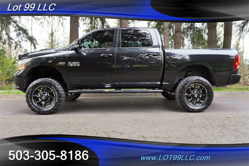 2017 RAM 1500 Night 4X4 V8 HEMI Heated Leather Seats LIFTED 20S  Newer OFF Road Tires Short Bed