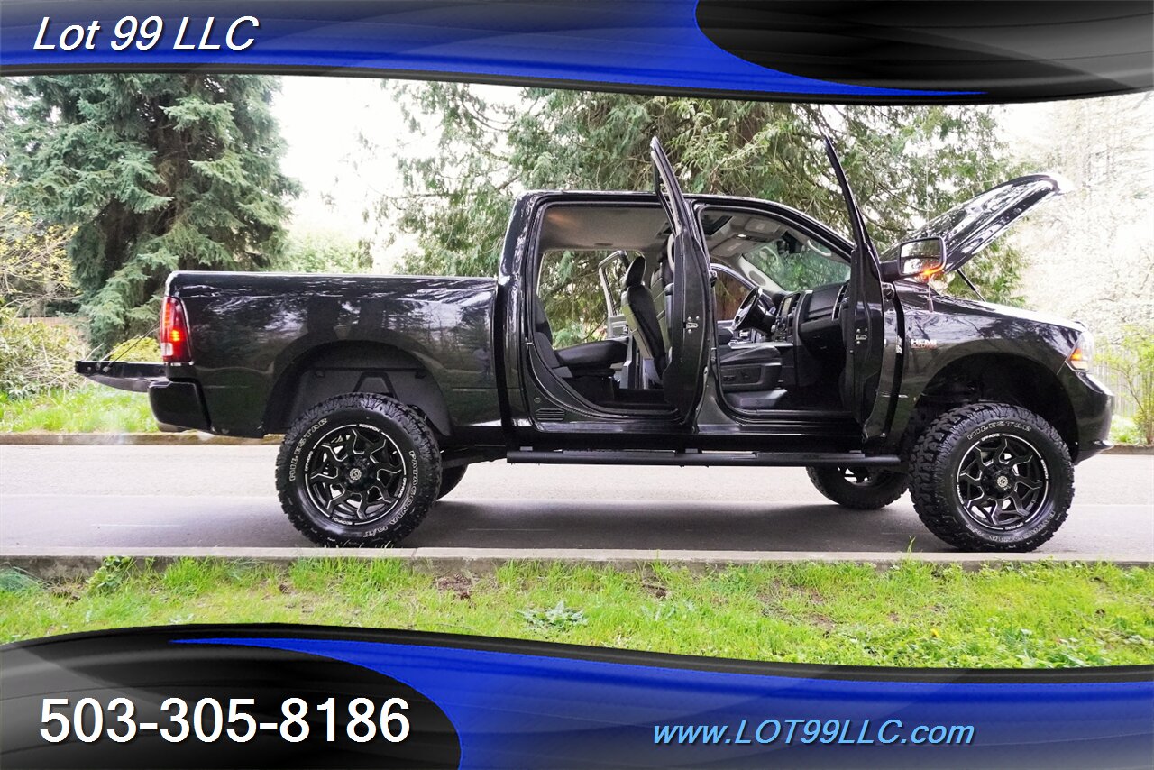 2017 RAM 1500 Night 4X4 V8 HEMI Heated Leather Seats LIFTED 20S  Newer OFF Road Tires Short Bed - Photo 28 - Milwaukie, OR 97267